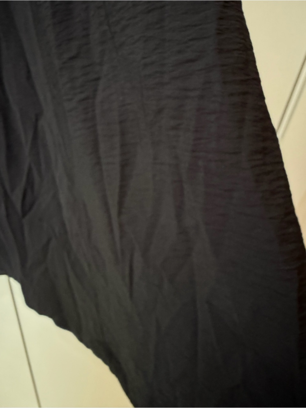 TORRID TEA LENGTH HAMMERED RAYON SHIRRED Black SKIRT Maxi Size 12 Boho Goth NWT - Picture 6 of 10